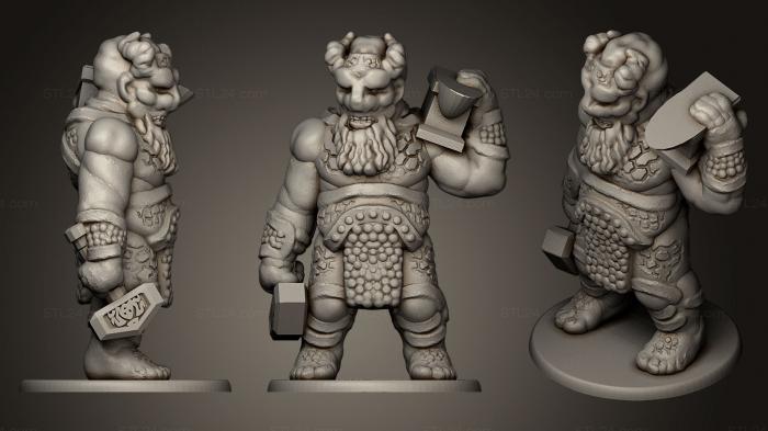 Toys (Fire Giant Smith, TOYS_0177) 3D models for cnc